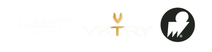 Logo with stylized letters and a heart-shaped design.
